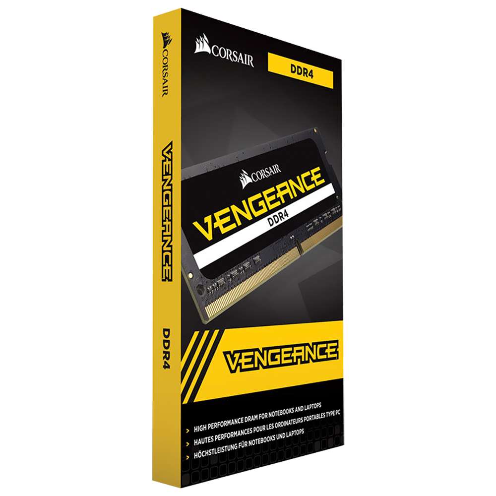 Memória RAM para Notebook Corsair Vengeance DDR4 8GB 3200MHz - CMSX8GX4M1A3200C22