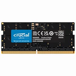 Memória RAM para Notebook Crucial DDR5 16GB 4800MHz - CT16G48C40S5