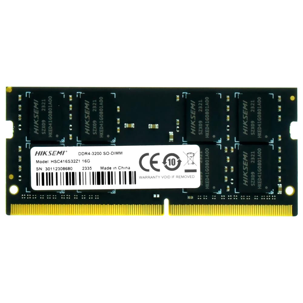 Memória RAM para Notebook Hiksemi Hiker DDR4 16GB 3200MHz