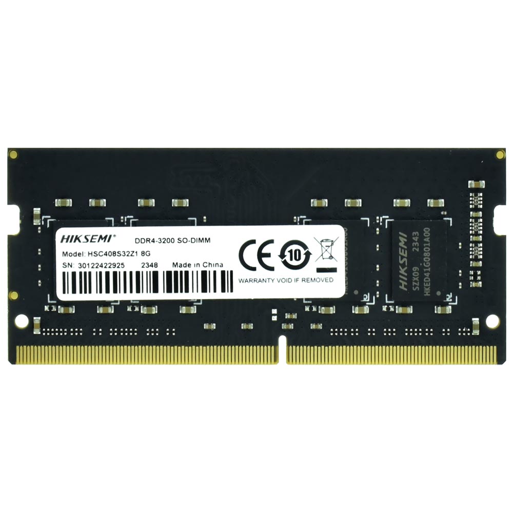 Memória RAM para Notebook Hiksemi Hiker DDR4 8GB 3200MHz - HSC408S32Z1