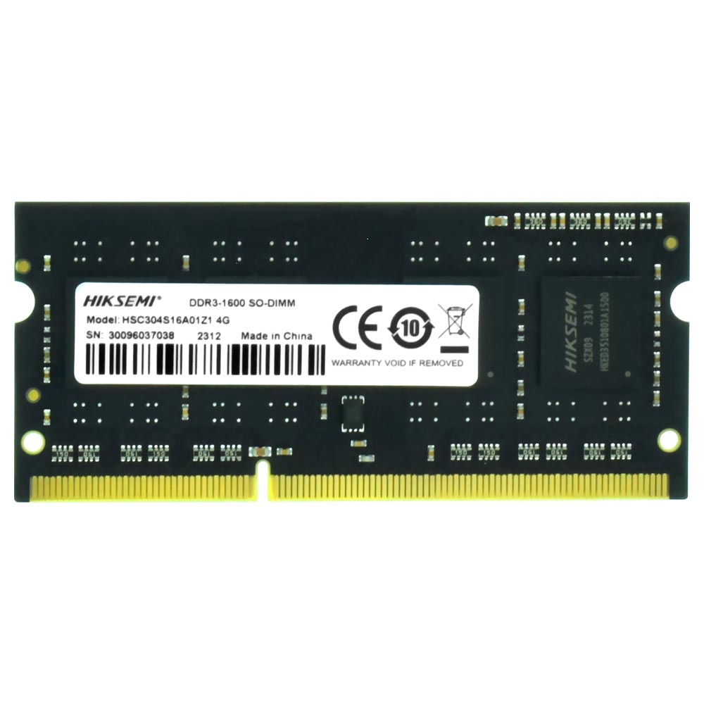 Memória RAM para Notebook Hiksemi Neo DDR3 4GB 1600MHz - HSC304S16A01Z1