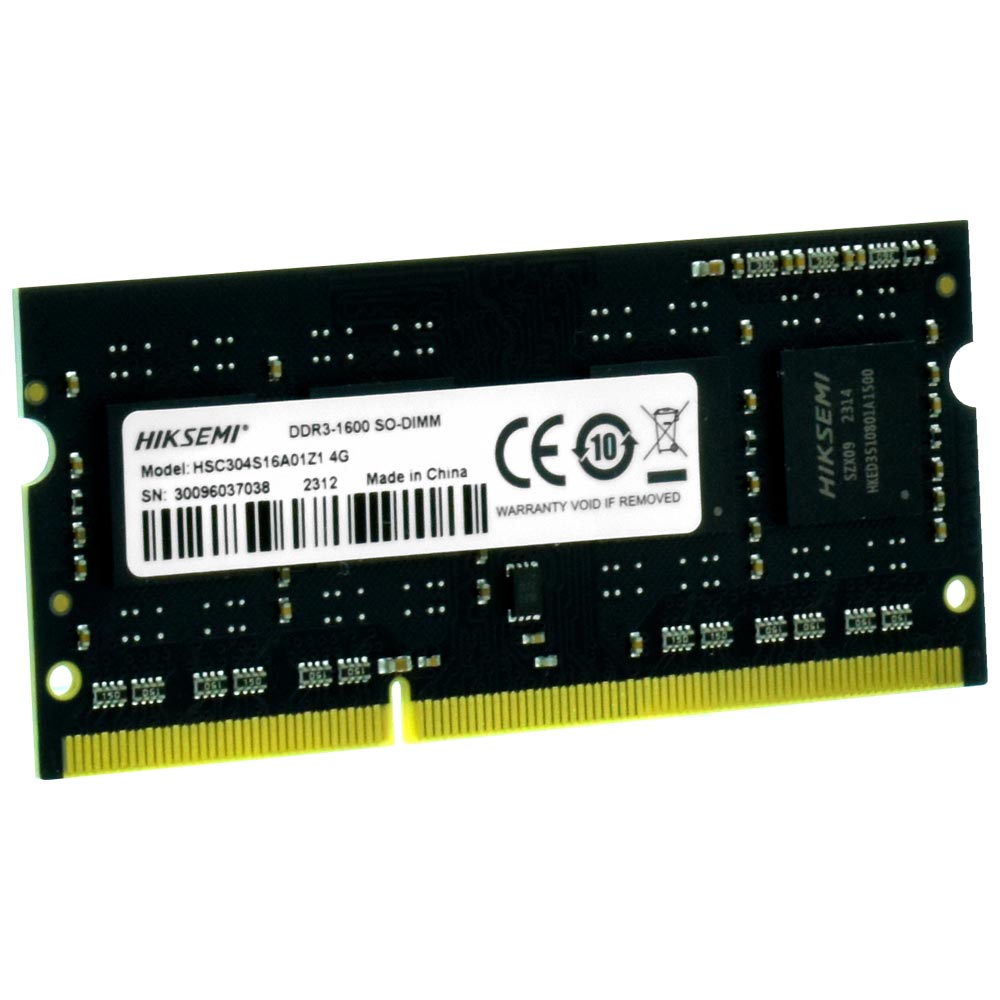 Memória RAM para Notebook Hiksemi Neo DDR3 4GB 1600MHz - HSC304S16A01Z1