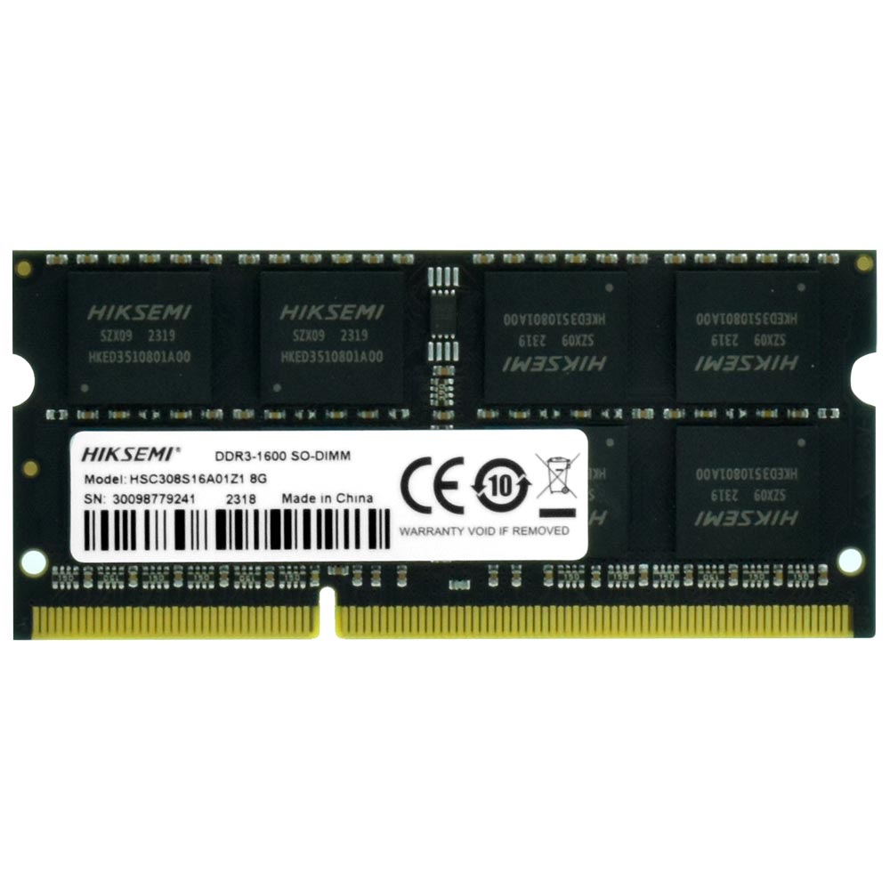 Memória RAM para Notebook Hiksemi Neo DDR3 8GB 1600MHz - HSC308S16A01Z1