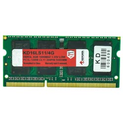 Memória RAM para Notebook Keepdata DDR3L 4GB 1600MHz - KD16LS11/4G