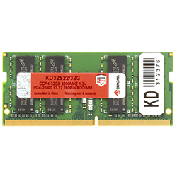 Memória RAM para Notebook Keepdata DDR4 32GB 3200MHz - KD32S22/32G