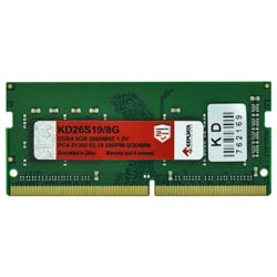 Memória RAM para Notebook Keepdata DDR4 8GB 2666MHz - KD26S19/8G