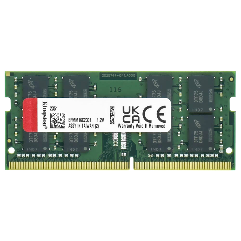 Memória RAM para Notebook Kingston DDR4 16GB 3200MHz - KCP432SD8/16
