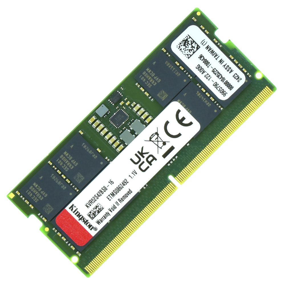 Memória RAM para Notebook Kingston DDR5 16GB 5200MHz - KVR52S42BS8-16