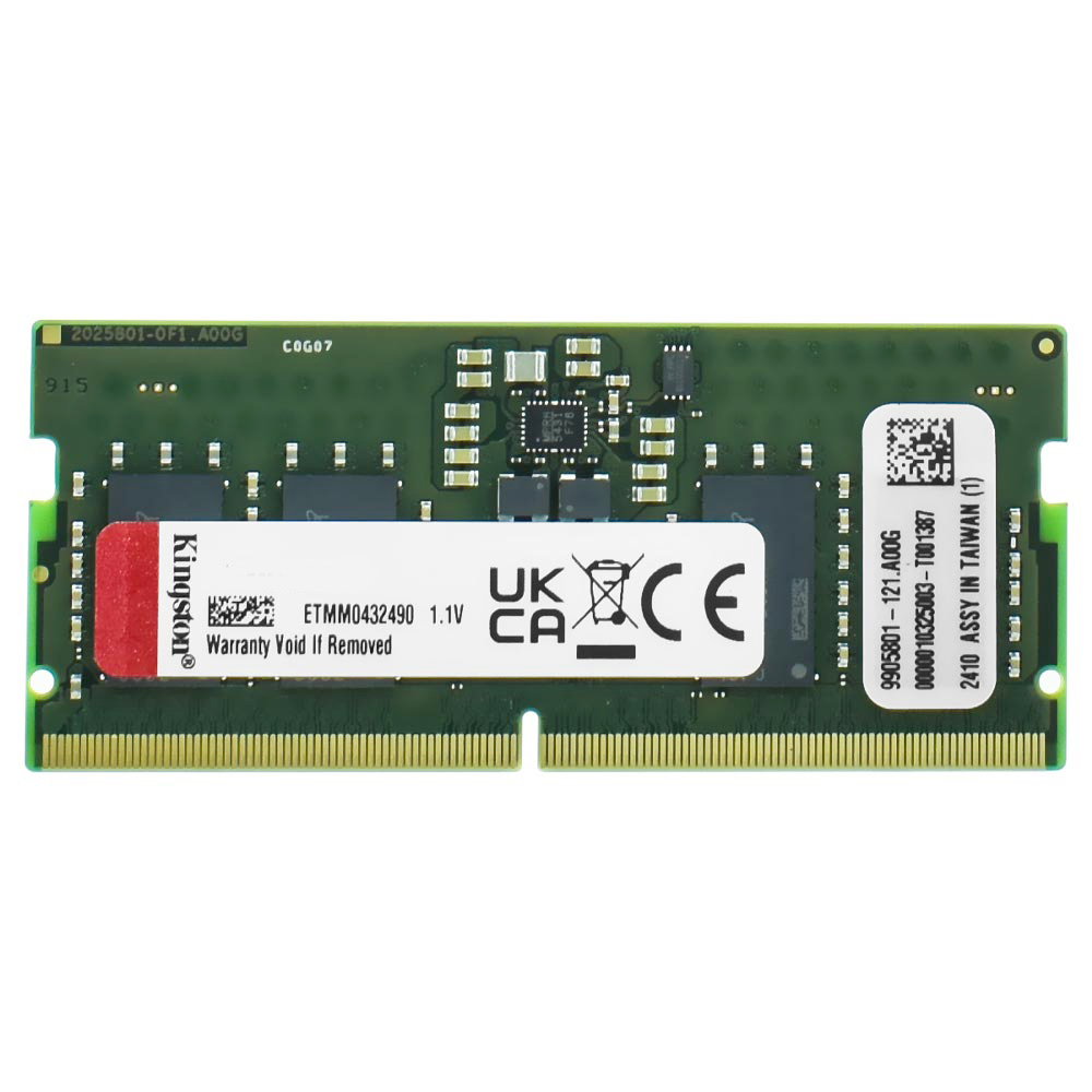 Memória RAM para Notebook Kingston DDR5 8GB 5600MHz - KCP556SS6-8