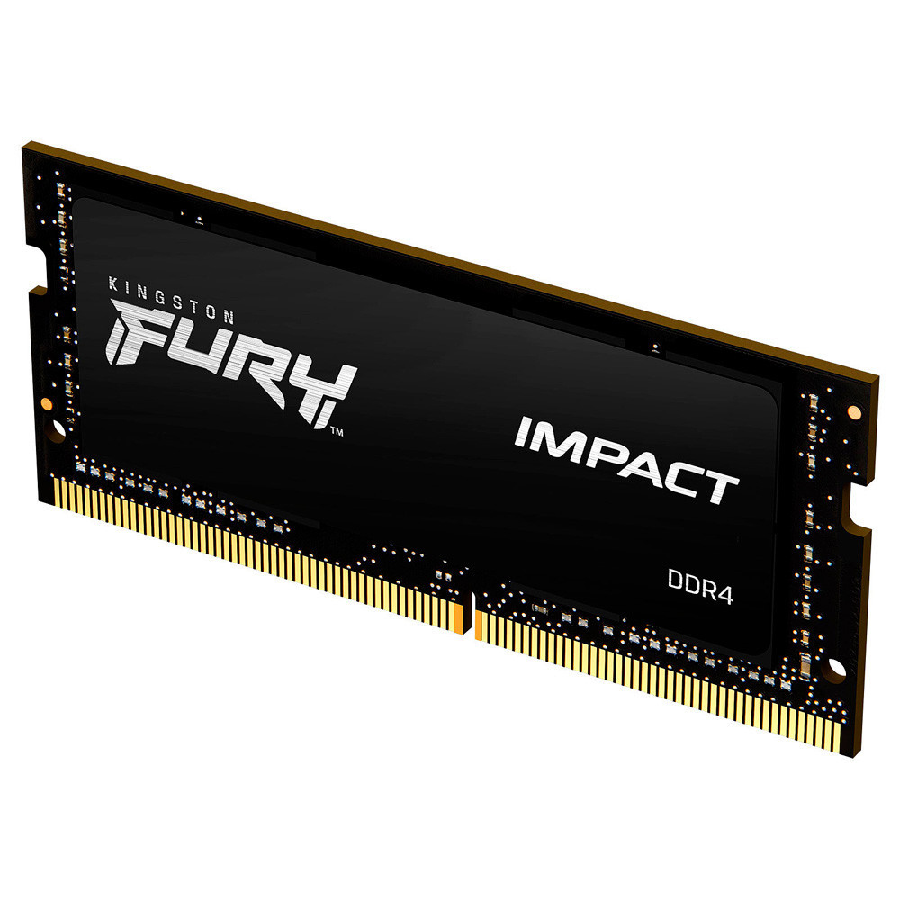 Memória RAM para Notebook Kingston Fury Impact DDR4 16GB 2666MHz - Preto (KF426S15IB1/16)