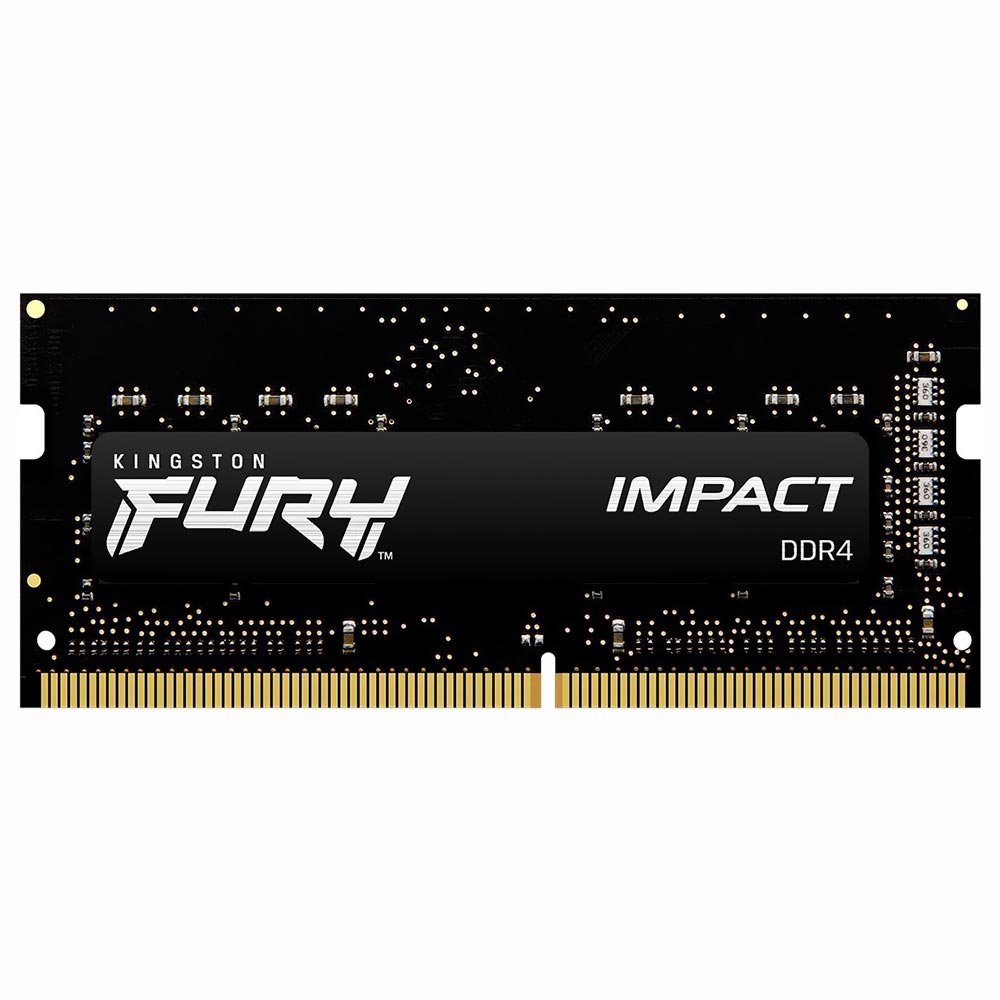 Memória RAM para Notebook Kingston Fury Impact DDR4 16GB 2666MHz - Preto (KF426S16IB/16)