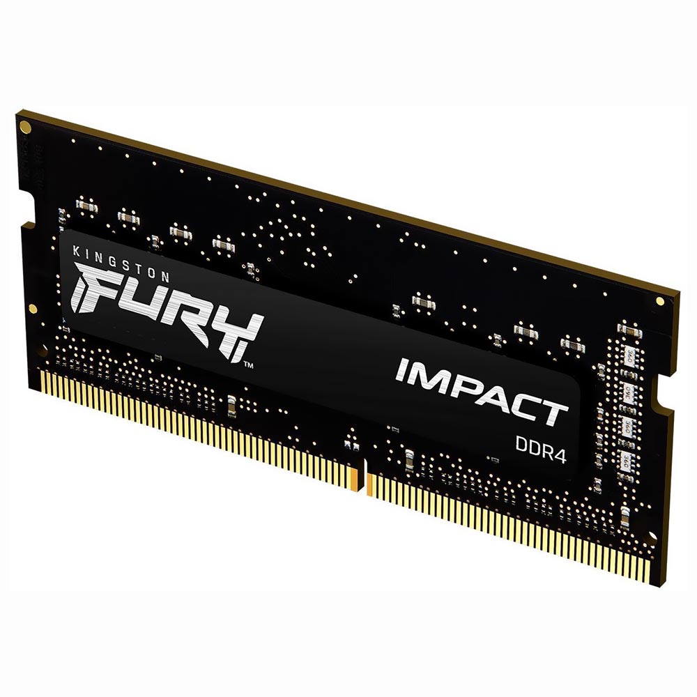 Memória RAM para Notebook Kingston Fury Impact DDR4 16GB 2666MHz - Preto (KF426S16IB/16)