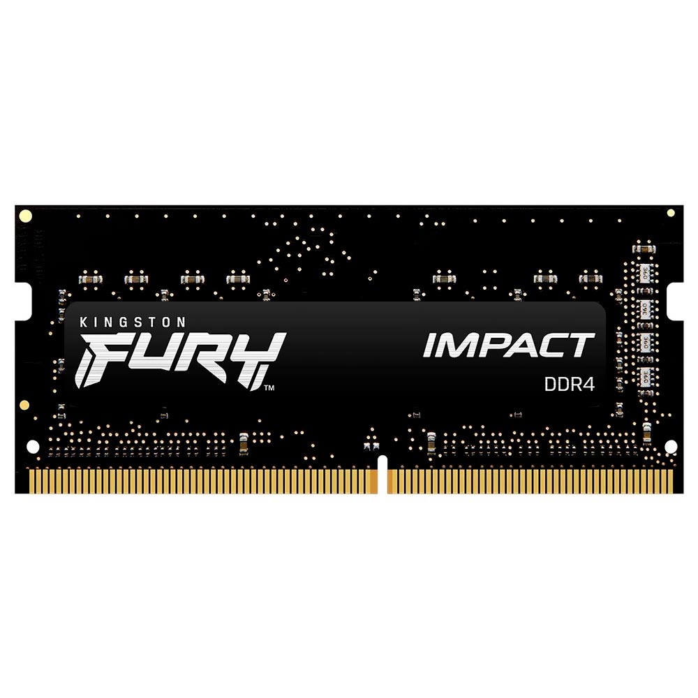 Memória RAM para Notebook Kingston Fury Impact DDR4 8GB 2666MHz - Preto (KF426S15IB/8) 