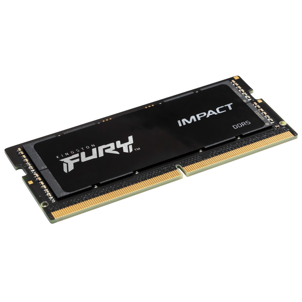 Memória RAM para Notebook Kingston Fury Impact DDR5 16GB 5600MHz - Preto (KF556S40IB-16)