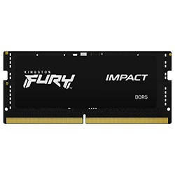 Memória RAM para Notebook Kingston Fury Impact DDR5 16GB 6000MHz - Preto (KF560S38IB-16)