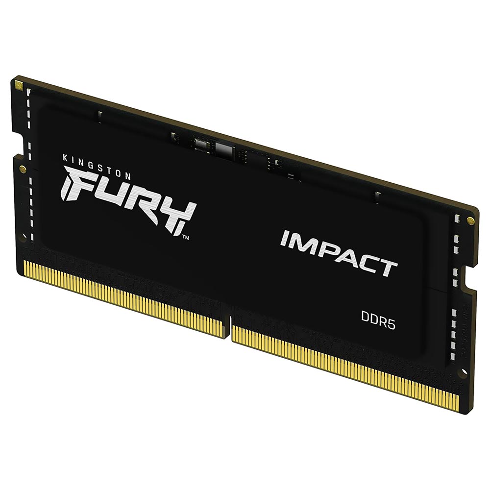 Memória RAM para Notebook Kingston Fury Impact DDR5 16GB 6000MHz - Preto (KF560S38IB-16)