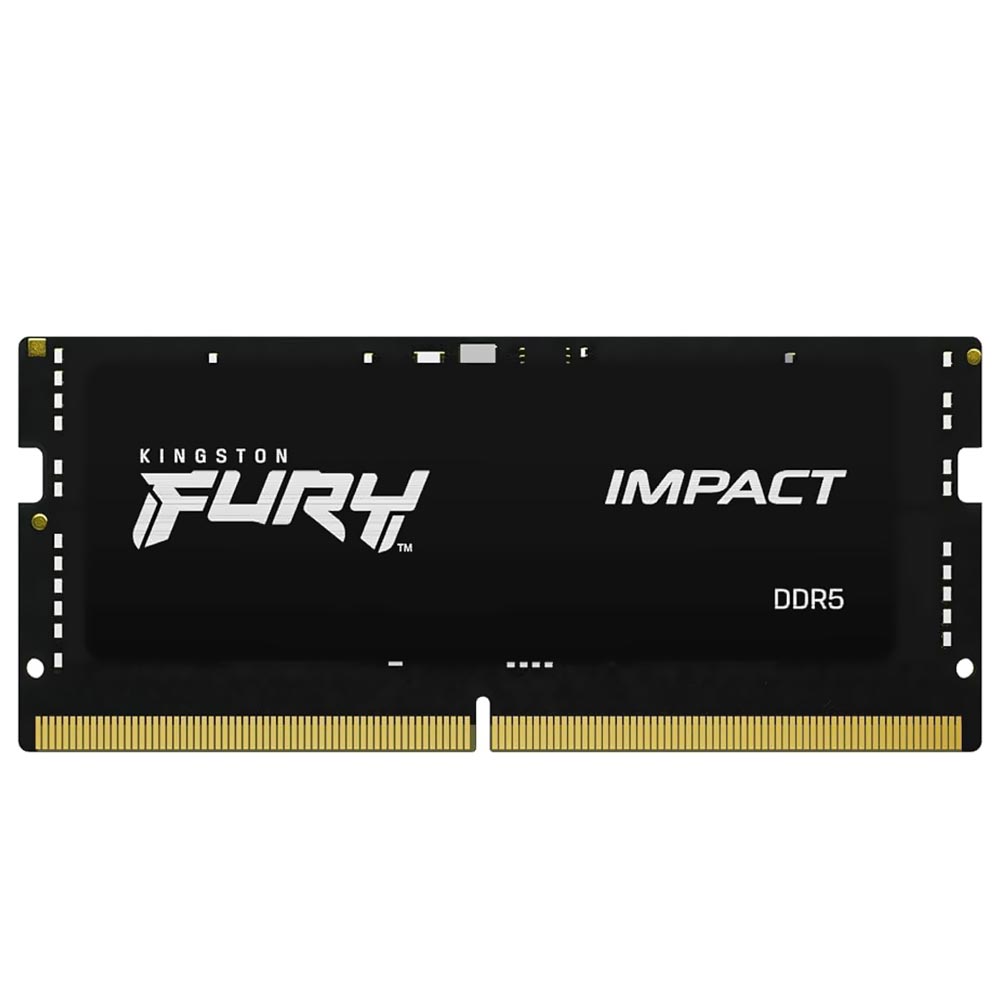 Memória RAM para Notebook Kingston Fury Impact DDR5 32GB 5600MHz - Preto (KF556S40IB-32) (OEM)