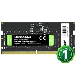Memória RAM para Notebook Macrovip DDR5 8GB 5600MHz - MV56S46/8