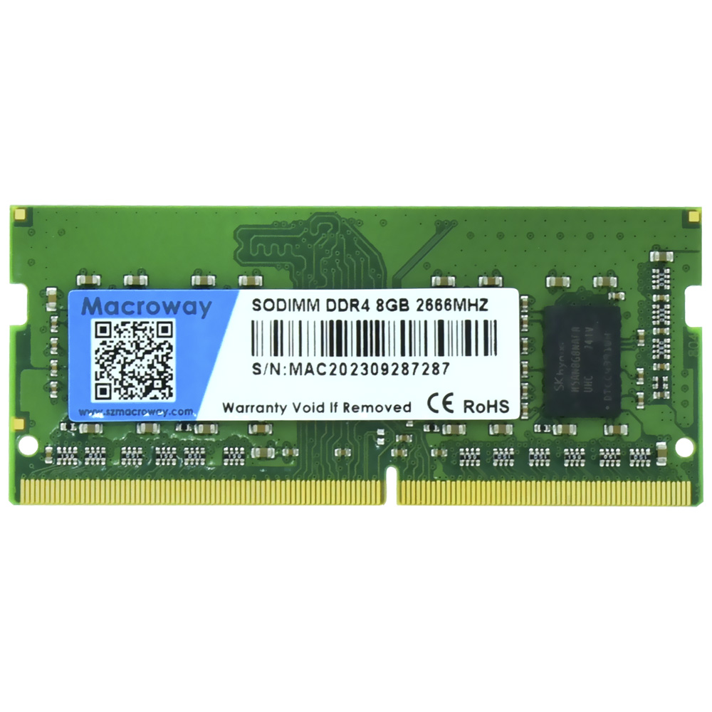 Memória RAM para Notebook Macroway DDR4 8GB 2666MHz