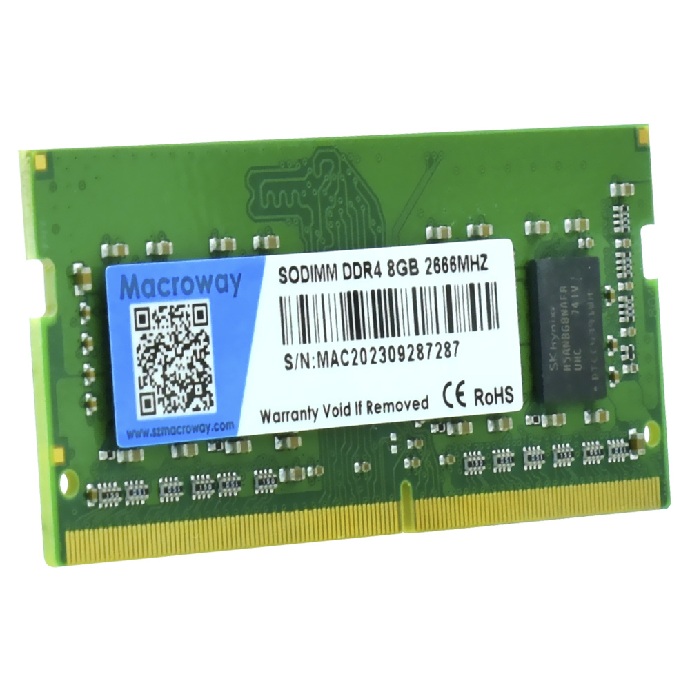 Memória RAM para Notebook Macroway DDR4 8GB 2666MHz