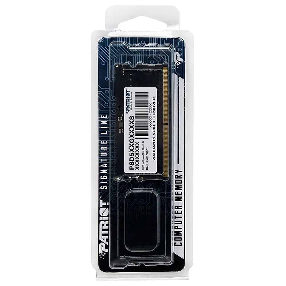 Memória RAM para Notebook Patriot Signature Line DDR5 16GB 4800MHz - PSD516G480081S