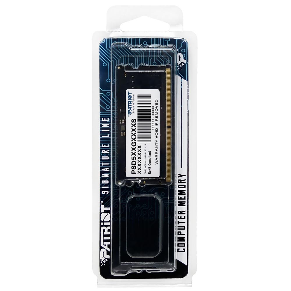 Memória RAM para Notebook Patriot Signature Line DDR5 32GB 5600MHz - PSD532G56002S