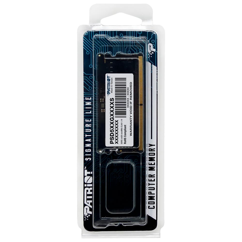 Memória RAM para Notebook Patriot Signature Line DDR5 8GB 4800MHz - PSD58G480041S