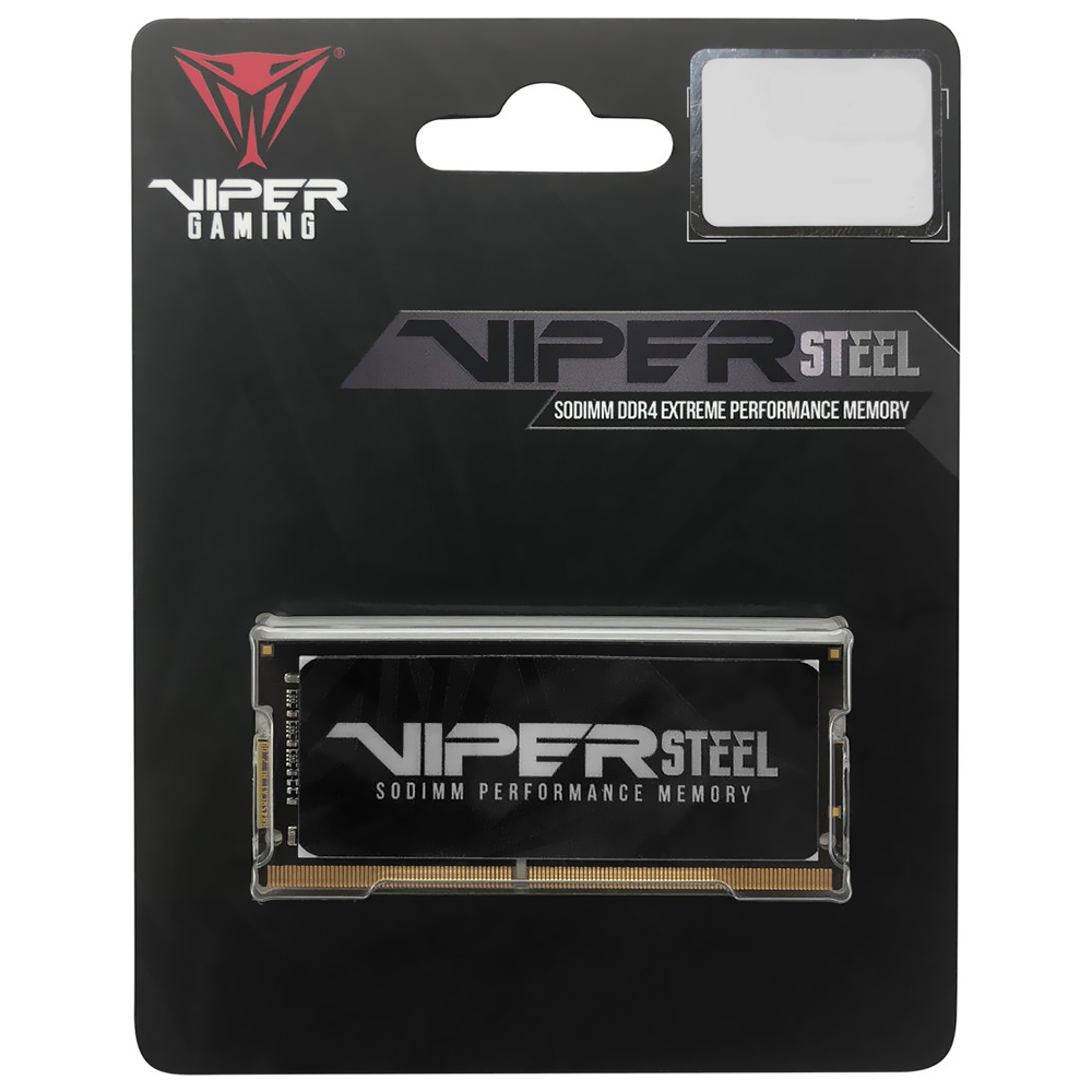 Memória RAM para Notebook Patriot Viper Steel DDR4 16GB 3200MHz - PVS416G320C8S