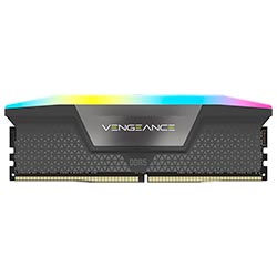MEM DDR5 16GB 5600MHZ CORSAIR VENGEANCE RGB PRETO CMH16GX5M1B5600Z40