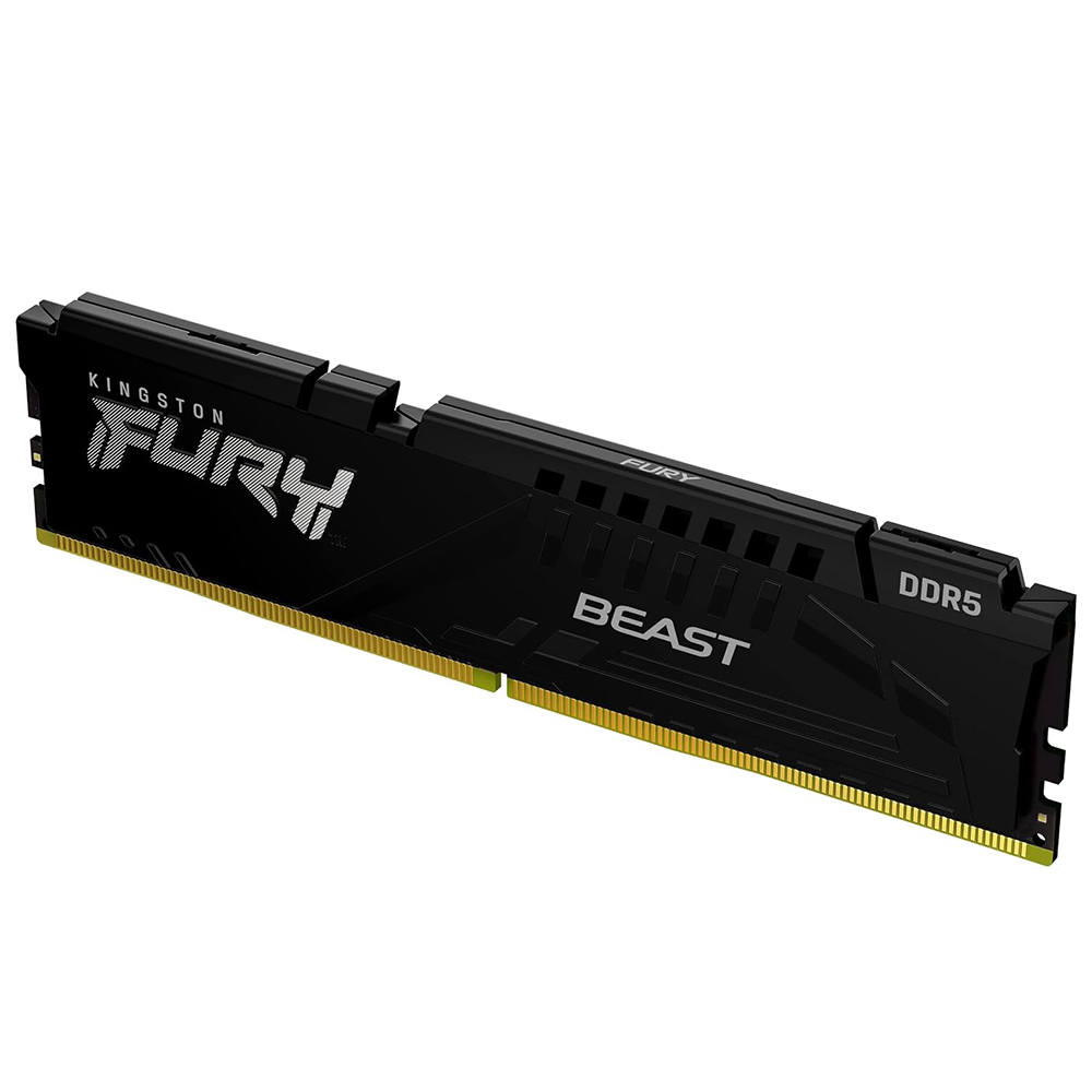 MEM DDR5 32GB 6400MHZ KINGSTON FURY BEAST PRETO KF564C32BB-32