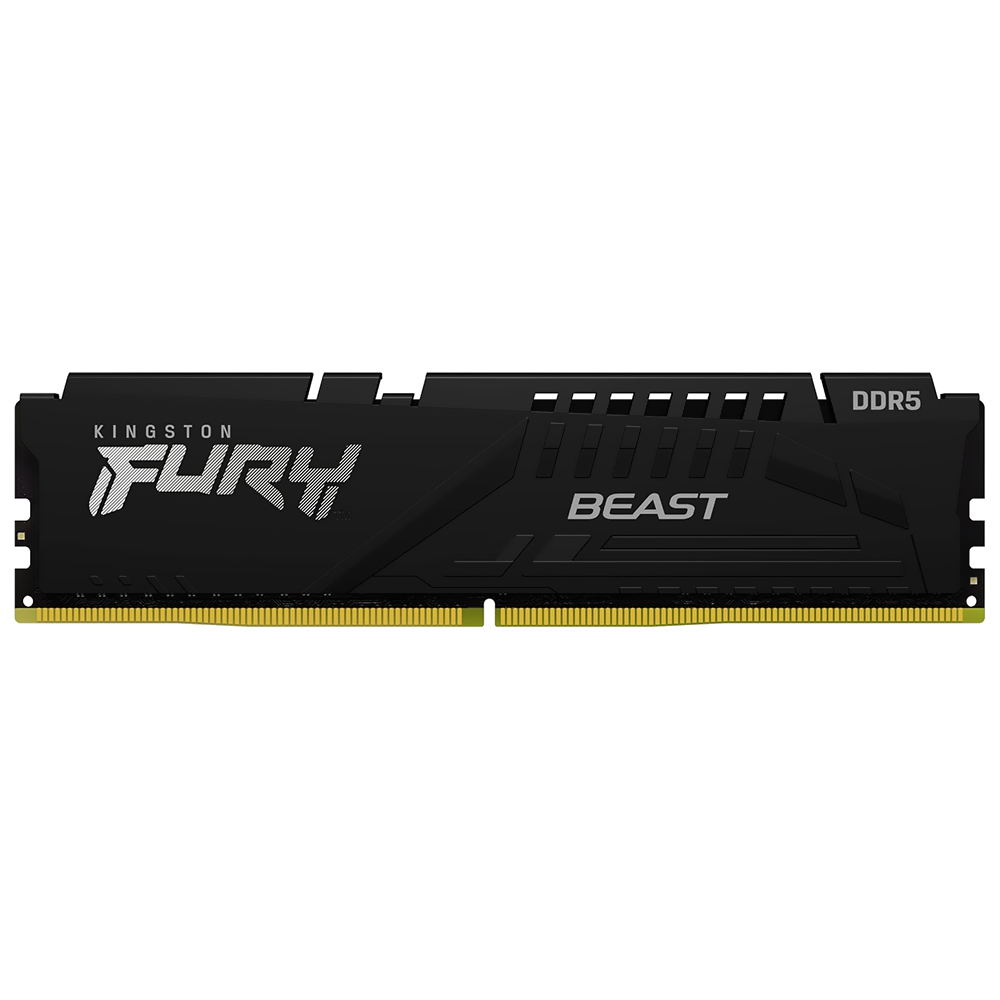 MEM DDR5 32GB 6400MHZ KINGSTON FURY BEAST PRETO KF564C32BB-32