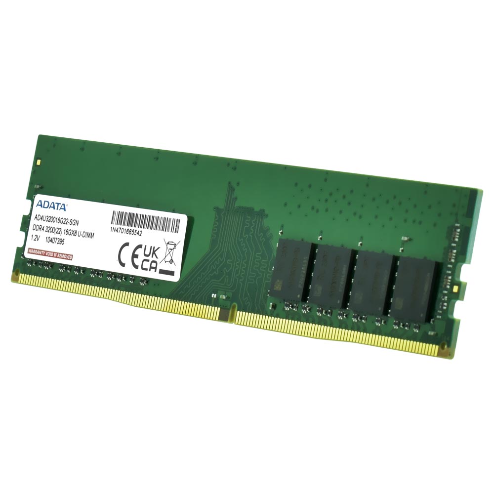 Memória RAM ADATA DDR4 16GB 3200MHz - AD4U320016G22-SGN