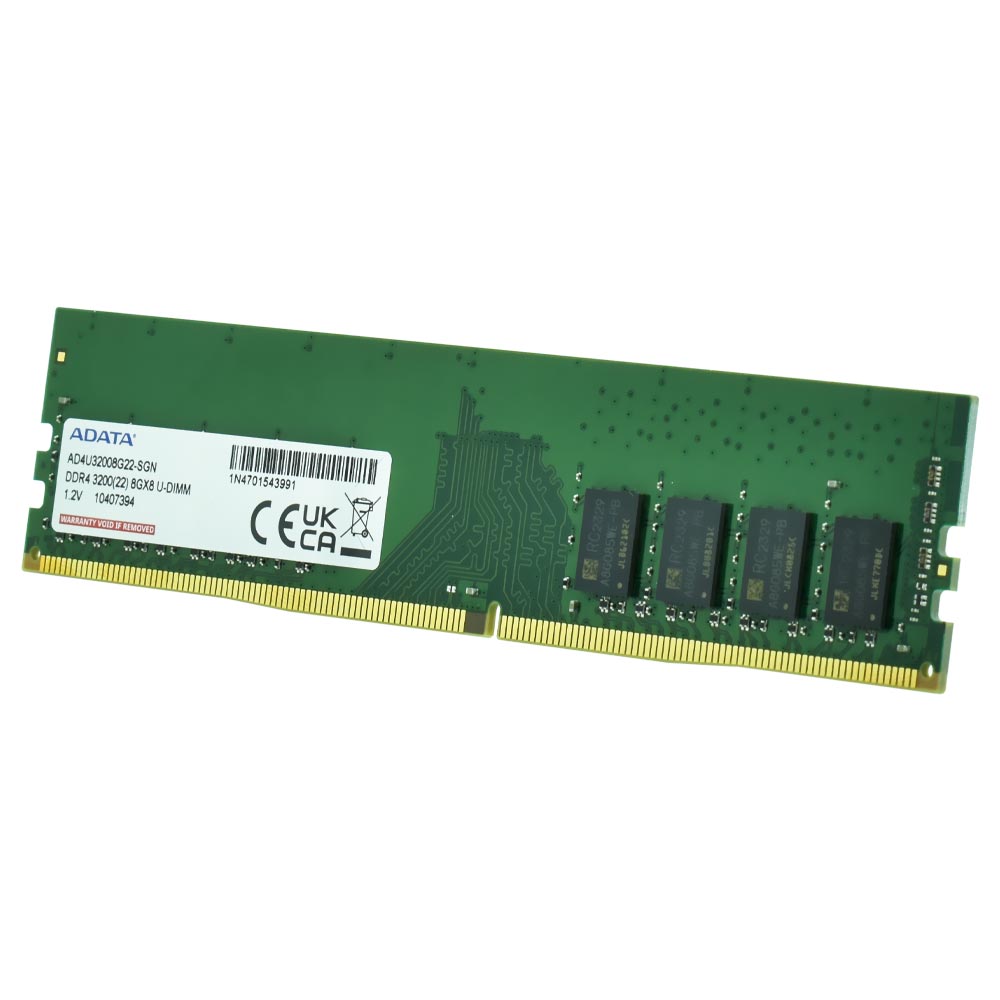 Memória RAM ADATA DDR4 8GB 3200MHz - AD4U32008G22-SGN