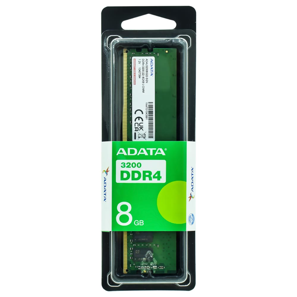 Memória RAM ADATA DDR4 8GB 3200MHz - AD4U32008G22-SGN