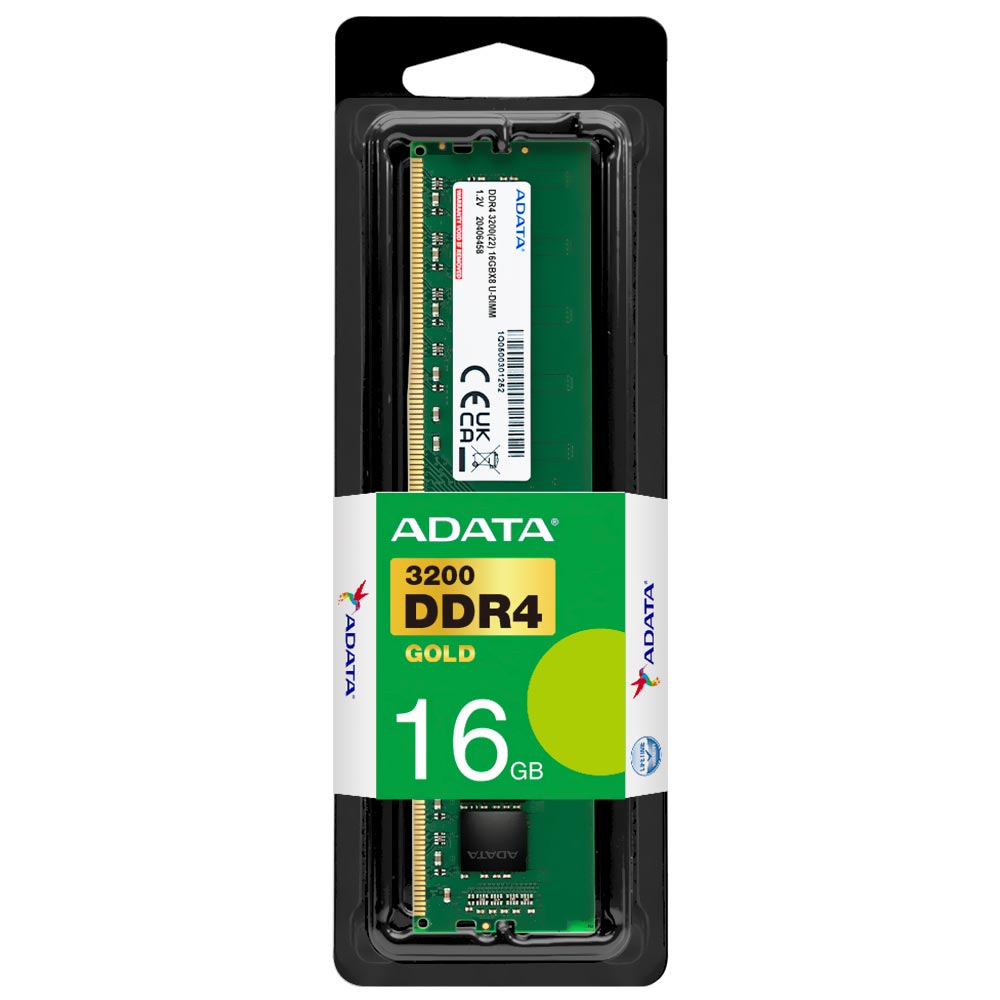 Memória RAM ADATA Gold DDR4 16GB 3200MHz - GD4U3200316G-SSS