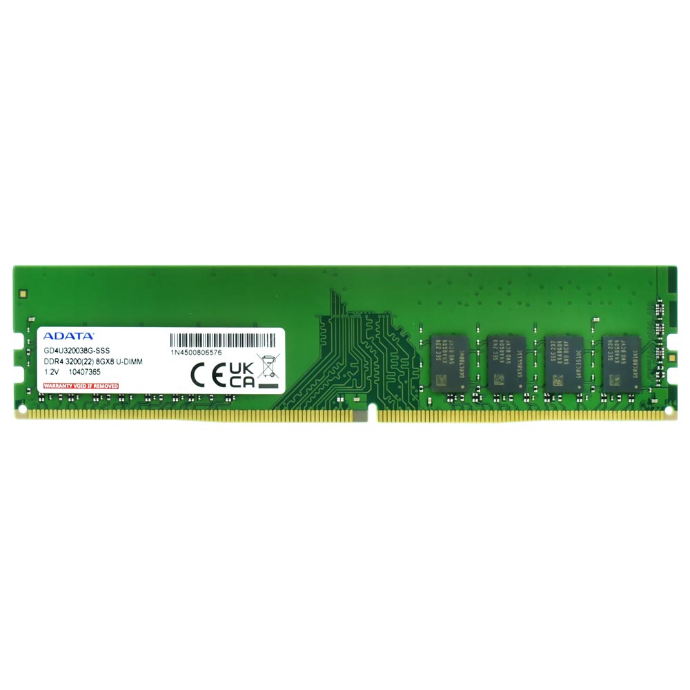 Memória RAM ADATA Gold DDR4 8GB 3200MHz - GD4U320038G-SSS