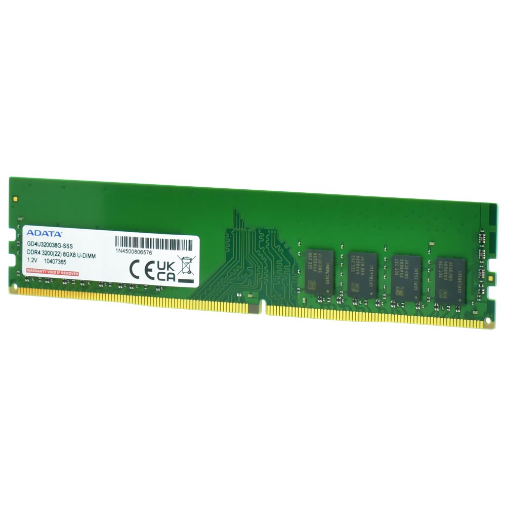 Memória RAM ADATA Gold DDR4 8GB 3200MHz - GD4U320038G-SSS