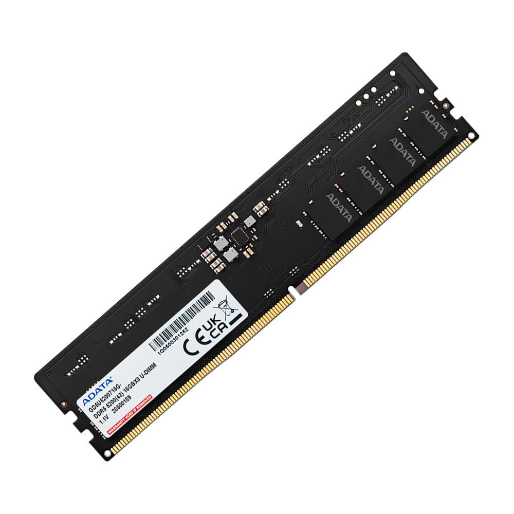 Memória RAM ADATA Gold DDR5 16GB 5200MHz - GD5U5200716G-SSS