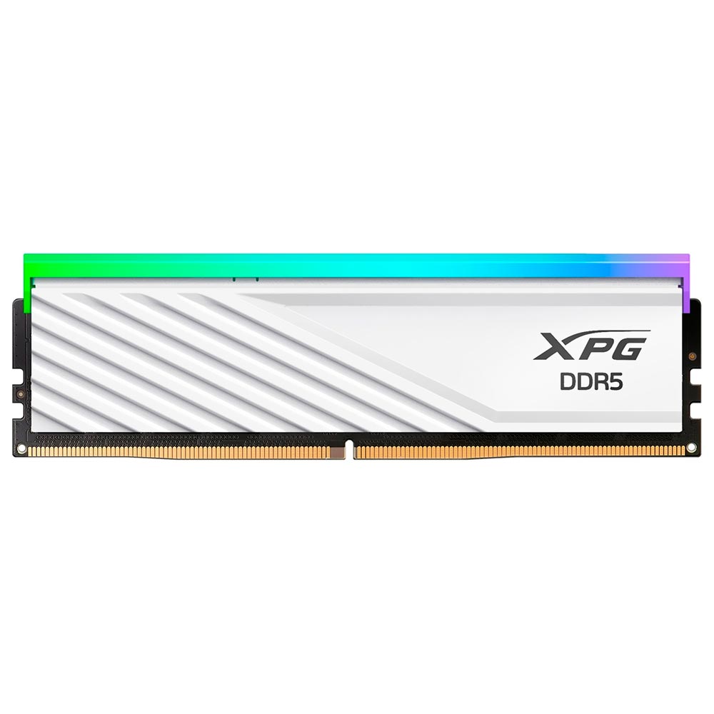 Memória RAM ADATA XPG Lancer Blade DDR5 16GB 6400MHz RGB - Branco (AX5U6400C3216G-SLABRWH)