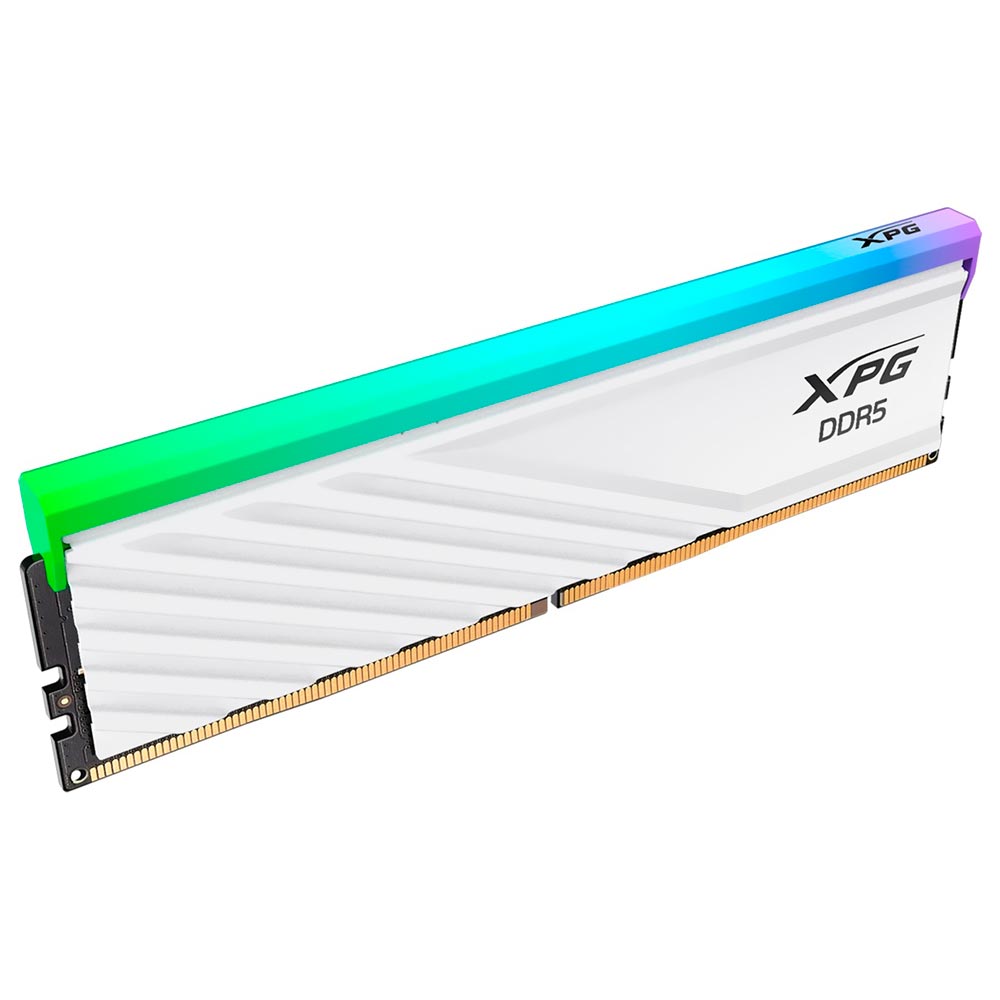 Memória RAM ADATA XPG Lancer Blade DDR5 16GB 6400MHz RGB - Branco (AX5U6400C3216G-SLABRWH)