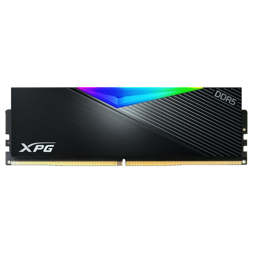 Memória RAM ADATA XPG Lancer DDR5 16GB 5200MHz RGB - Preto (AX5U5200C3816G-CLARBK) 