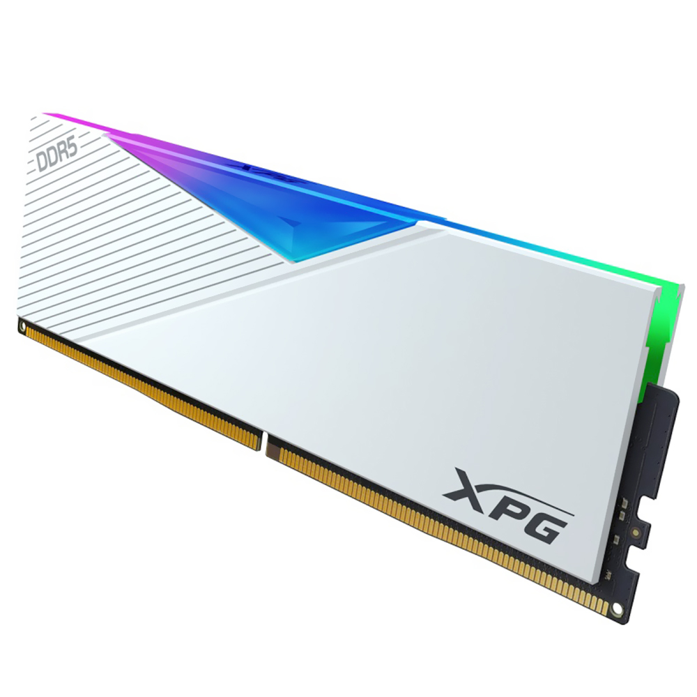 Memória RAM ADATA XPG Lancer DDR5 16GB 6000MHz RGB - Branco (AX5U6000C4016G-CLARWH)