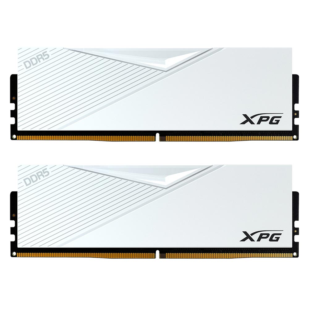 Memória RAM ADATA XPG Lancer DDR5 32GB (2x16GB) 6000MHz - Branco (AX5U6000C4016G-DCLAWH)