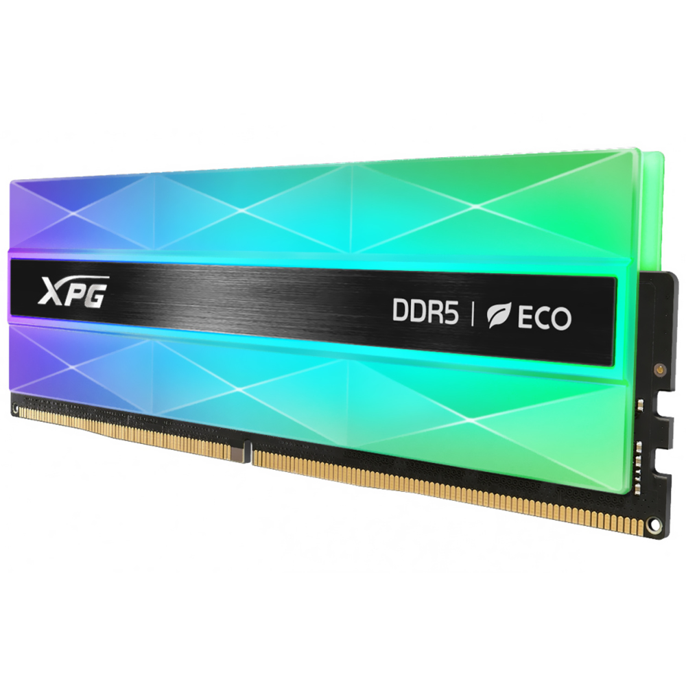 Memória RAM ADATA XPG Lancer Neon DDR5 16GB 6400MHz RGB - Preto / Cinza (AX5U6400C3216G-CLANRSG)