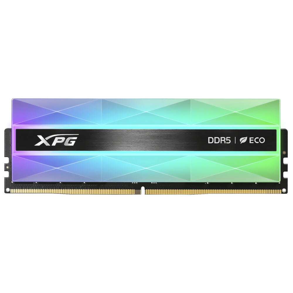 Memória RAM ADATA XPG Lancer Neon DDR5 16GB 6400MHz RGB - Preto / Cinza (AX5U6400C3216G-CLANRSG)