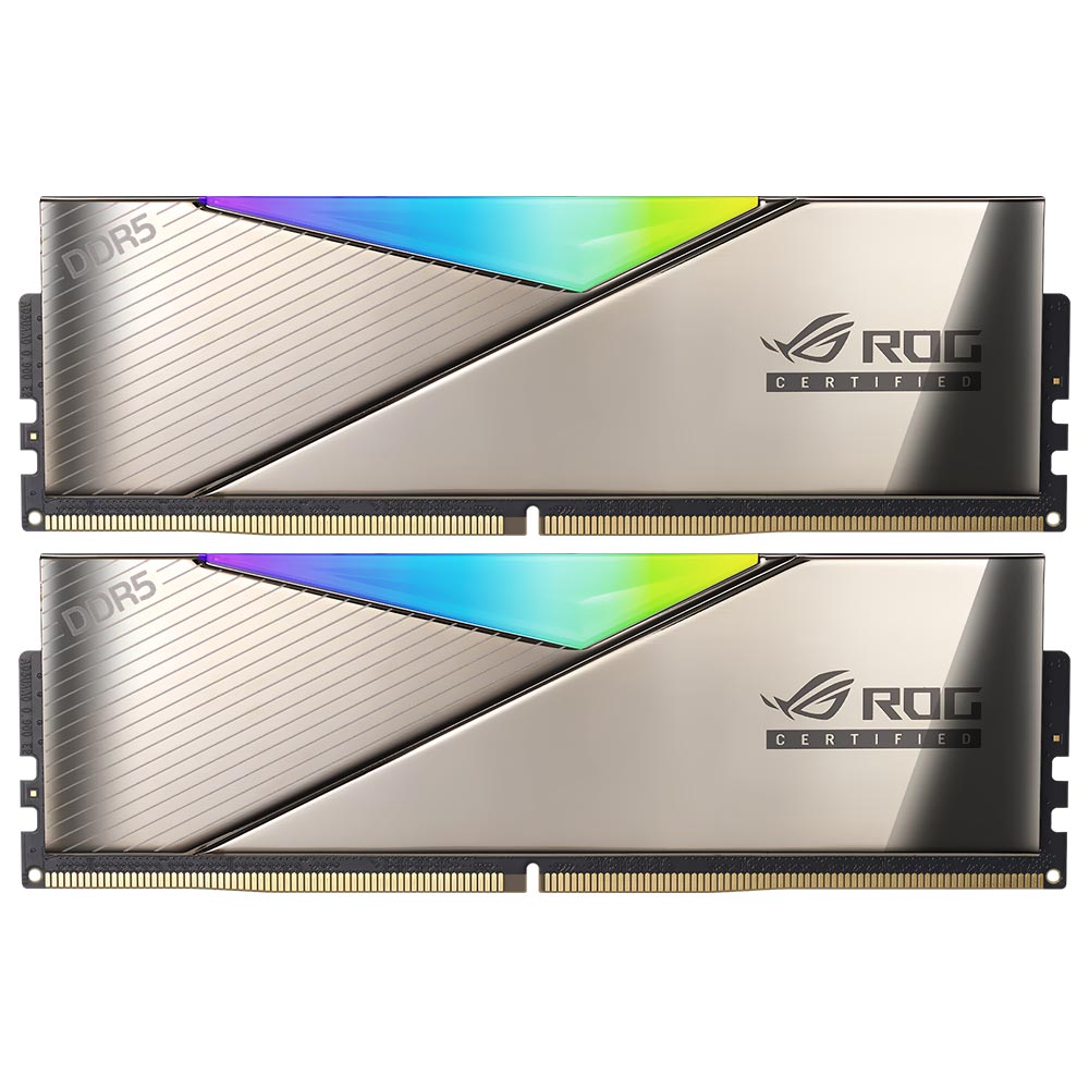 Memória RAM ADATA XPG Lancer RGB ROG Certified DDR5 32GB (2x16GB) 6600MHz - AX5U6600C3216G-DCLARROG