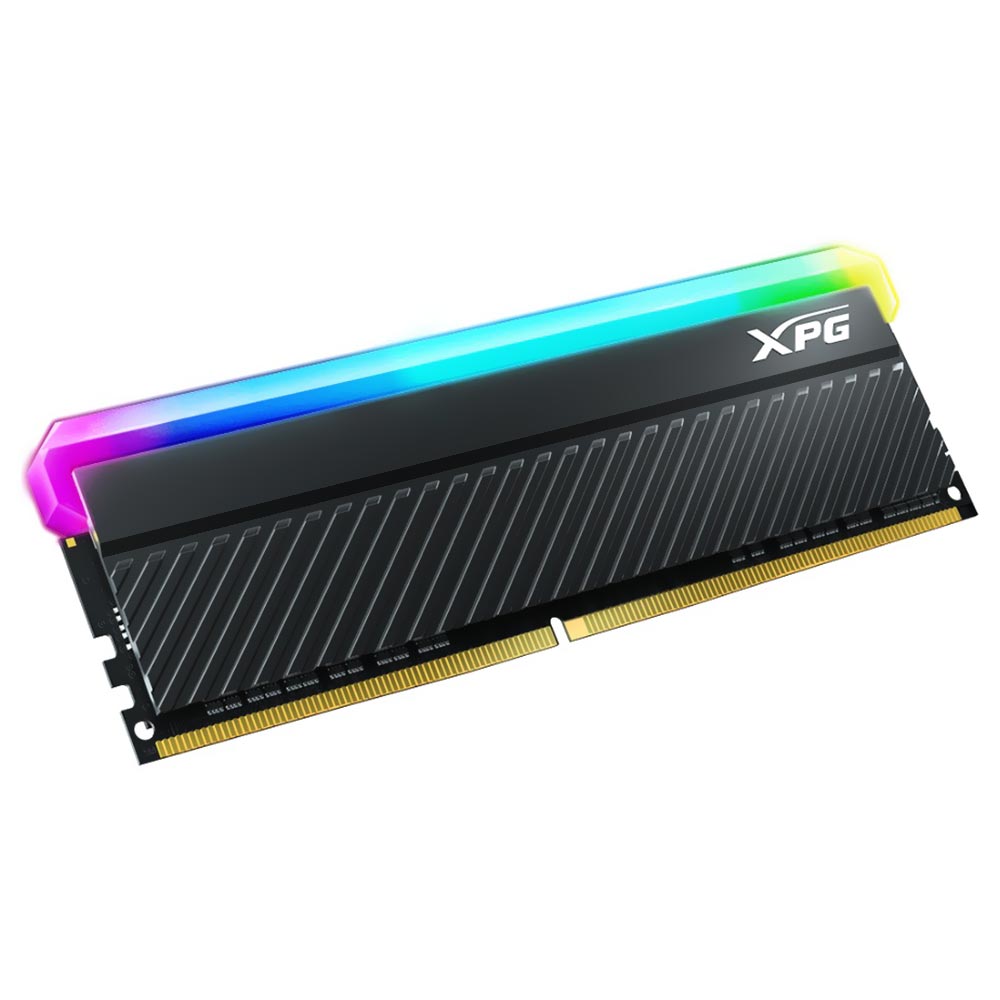 Memória RAM ADATA XPG Spectrix D45G DDR4 8GB 3200MHz RGB - Preto (AX4U32008G16A-CBKD45G)