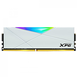 Memória RAM ADATA XPG Spectrix D50 DDR4 8GB 3600MHz RGB - Branco (AX4U36008G18I-SW50)