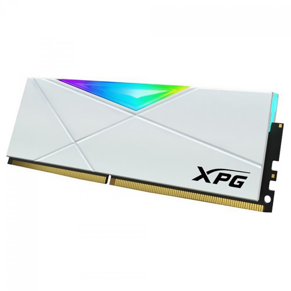 Memória RAM ADATA XPG Spectrix D50 DDR4 8GB 3600MHz RGB - Branco (AX4U36008G18I-SW50)