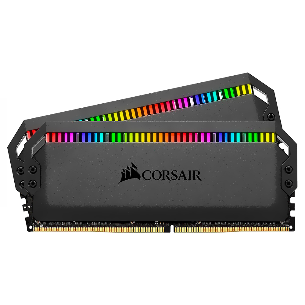 Memória RAM Corsair Dominator Platinum DDR4 32GB (2x16GB) 3600MHz RGB - Preto (CMT32GX4M2C3600C18)